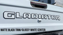 Load image into Gallery viewer, Jeep Gladiator Tailgate Badging Kit - Various Colors - 2 Piece