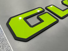 Load image into Gallery viewer, Factory Color Matched Jeep Gladiator Tailgate Badging Kit - Custom Painted- Color Matched To Factory Colors - 2 Piece