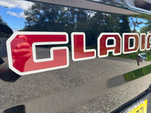 Load image into Gallery viewer, Factory Color Matched Jeep Gladiator Tailgate Badging Kit - Custom Painted- Color Matched To Factory Colors - 2 Piece