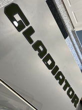 Load image into Gallery viewer, Factory Color Matched Jeep Gladiator Tailgate Badging Kit - Custom Painted- Color Matched To Factory Colors - 2 Piece