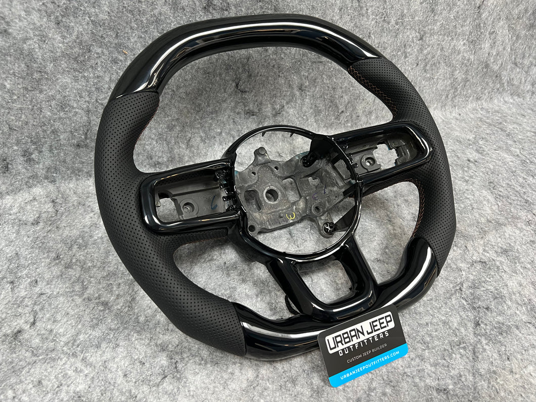 Jeep JL 392 Matching Piano Black Steering Wheel